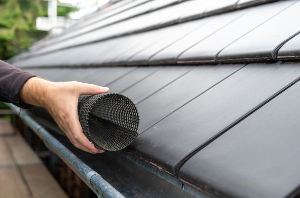 Gutter Mesh Installation in Rome
